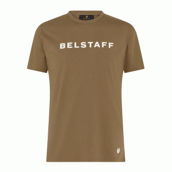 Belstaff Logo T-shirt - Khaki Green 