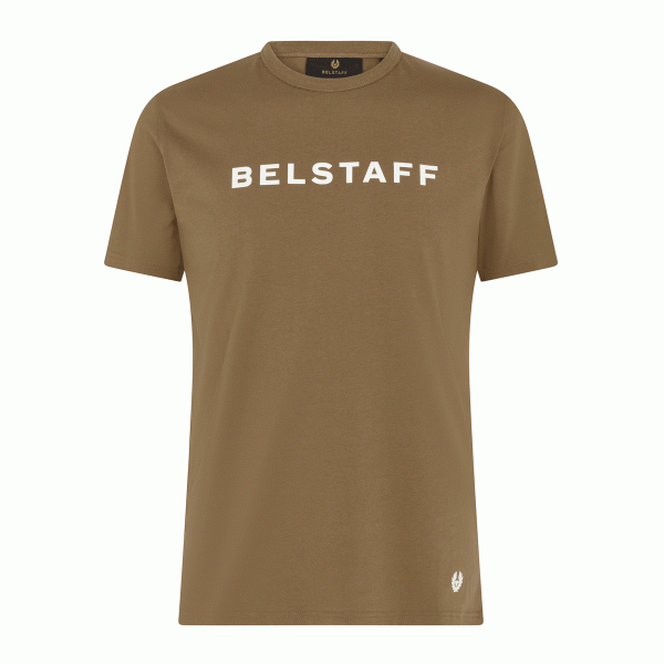 Belstaff Logo T-shirt - Khaki Green Belstaff Logo T-shirt - Khaki Green