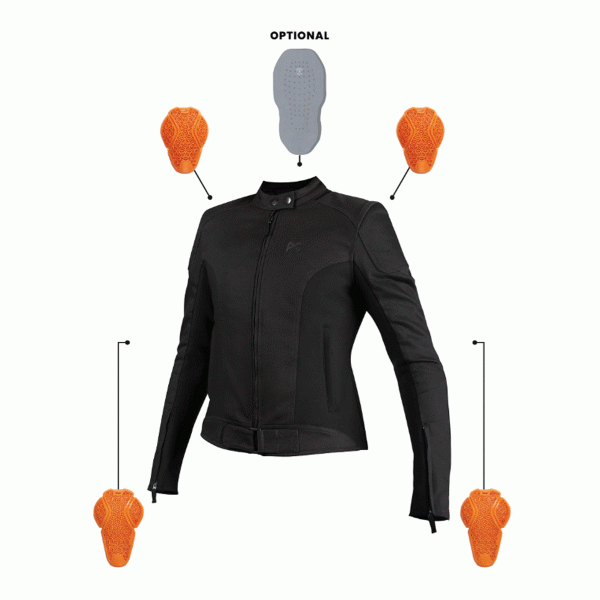 Pando Moto Luna AAA Women's Jacket Pando Moto Luna AAA Women's Jacket