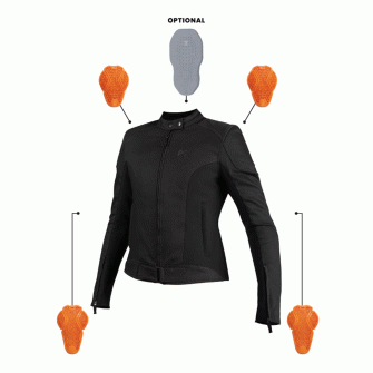 Pando Moto Ventura Black AA Men's Jacket 