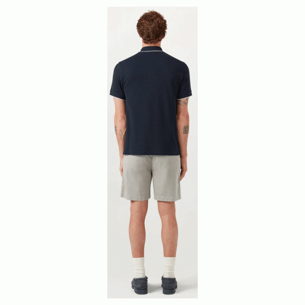 Belstaff Tipped Polo - Dark Ink 