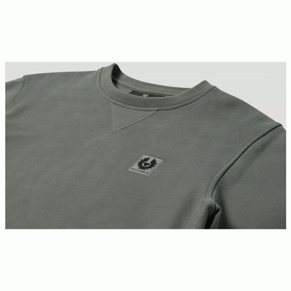 Belstaff Sweatshirt - Atlantic Grey Belstaff Sweatshirt - Atlantic Grey