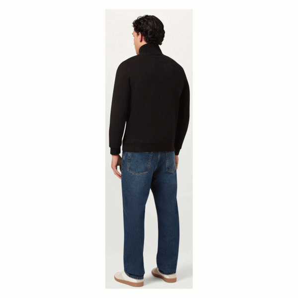 Belstaff Quarter Zip Sweatshirt - Black Belstaff Quarter Zip Sweatshirt - Black