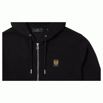 Belstaff Full Zip Hoodie - Black 
