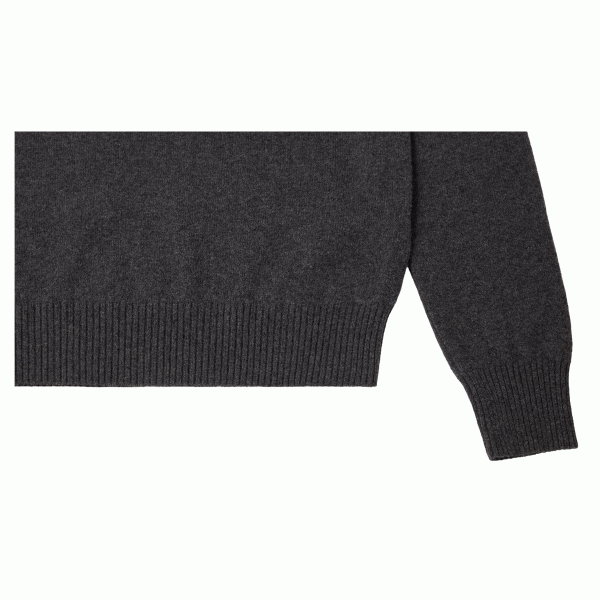 Belstaff Competition Crewneck Jumper - Charcoal Melange Belstaff Competition Crewneck Jumper - Charcoal Melange
