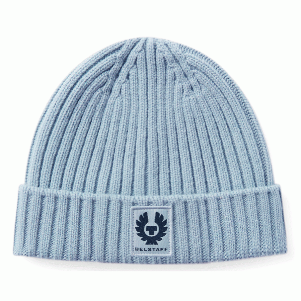Belstaff Watch Beanie - Mist Blue Belstaff Watch Beanie - Mist Blue