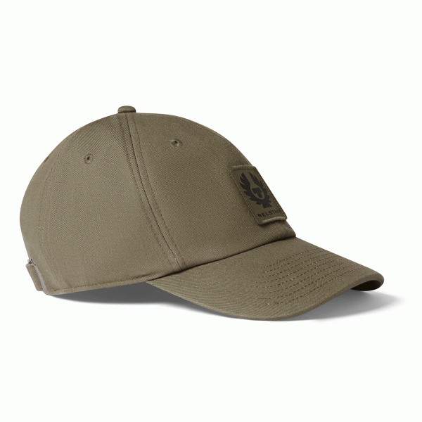 Belstaff Phoenix Logo Cap - Khaki Green Belstaff Phoenix Logo Cap - Khaki Green