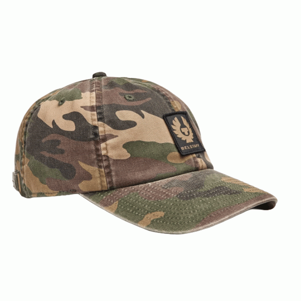 Belstaff Phoenix Camo Patch Cap Belstaff Phoenix Camo Patch Cap