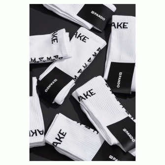 Pando Moto Brake Socks - White